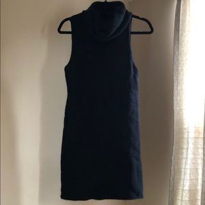 Theory Cashmere Cowl Neck Tunic Dress